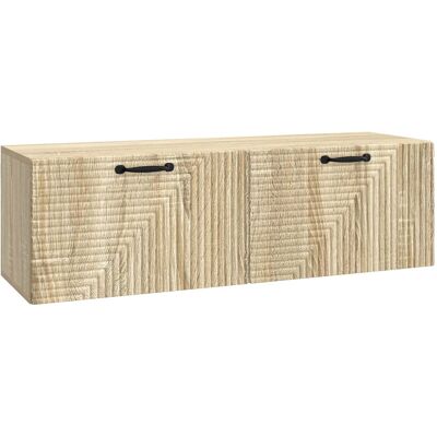 VIDAXL Mobile Porta Tv Da Muro Rovere Sonoma 98 X 31 X 30 Cm VIDAXL Mobile Porta Tv Da Muro Rovere Sonoma 98 X 31 X 30 Cm