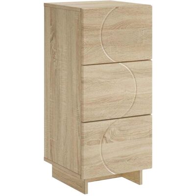 VIDAXL Credenza Rovere Sonoma 33,5 X 34,5 X 75 Cm Legno VIDAXL Credenza Rovere Sonoma 33,5 X 34,5 X 75 Cm Legno