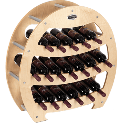 ORIGINAL LEGNO ITALIA - Cantinetta Portabottiglie In Legno Scaffale Mobile Per Bottiglie Vino Made In Italy Mod. Botte Acero B.18 L75 X P25 X 75h ORIGINAL LEGNO ITALIA - Cantinetta Portabottiglie In Legno Scaffale Mobile Per Bottiglie Vino Made In Italy Mod. Botte Acero B.18 L75 X P25 X 75h