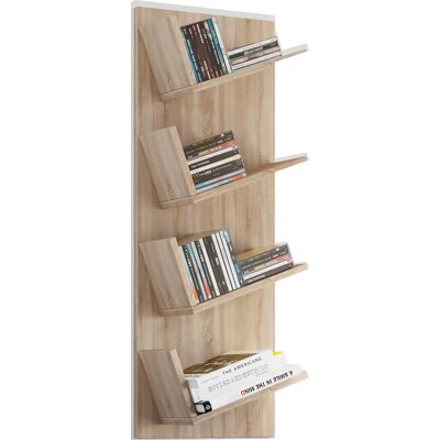 EBUY24 - Scaffale In Legno Vcm Mensola Salvaspazio Dimensioni: A. 90 X L. 33 X T. 16 Cm Elegante Mensola Appesa Scaffale Libreria Parete - Lansi Mini (sonoma Rovere (sägerau)) EBUY24 - Scaffale In Legno Vcm Mensola Salvaspazio Dimensioni: A. 90 X L. 33 X T. 16 Cm Elegante Mensola Appesa Scaffale Libreria Parete - Lansi Mini (sonoma Rovere (sägerau))