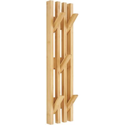 KENDRA HOME Appendiabiti Da Parete Ember In Bambù Naturale Fsc 14x60 Cm KENDRA HOME Appendiabiti Da Parete Ember In Bambù Naturale Fsc 14x60 Cm