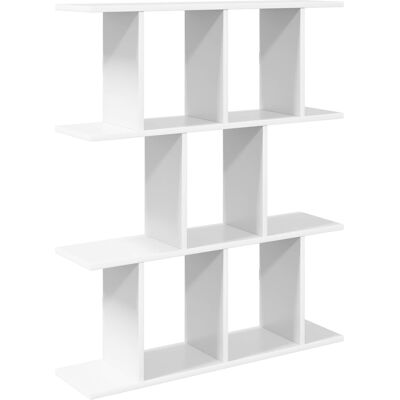 VIDAXL Scaffale Da Parete Bianco 80 X 20 X 96 Cm Legno Ingegnerizzato VIDAXL Scaffale Da Parete Bianco 80 X 20 X 96 Cm Legno Ingegnerizzato