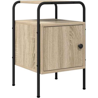 VIDAXL Armadio Da Notte Rovere Sonoma Legno Ingegnerizzato VIDAXL Armadio Da Notte Rovere Sonoma Legno Ingegnerizzato