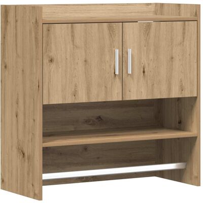 VIDAXL Scaffale Da Parete A Parete Rovere Artigianale 80 X 36 X VIDAXL Scaffale Da Parete A Parete Rovere Artigianale 80 X 36 X