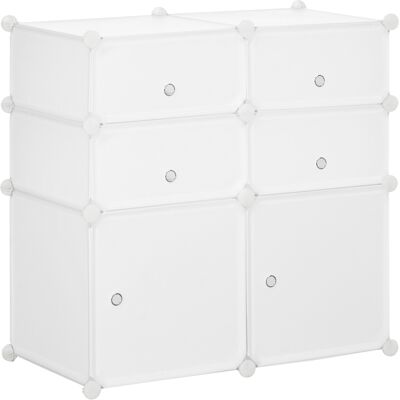 BEYAMIS Scarpiera Salvaspazio – Plastica – Modulare – 75 X 37 X 73 Cm – Bianca BEYAMIS Scarpiera Salvaspazio – Plastica – Modulare – 75 X 37 X 73 Cm – Bianca