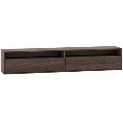 SELSEY Heggers - Mobile Tv Con Due Ante A Ribalta E Vani - 180 Cm - Rovere Dunin SELSEY Heggers - Mobile Tv Con Due Ante A Ribalta E Vani - 180 Cm - Rovere Dunin