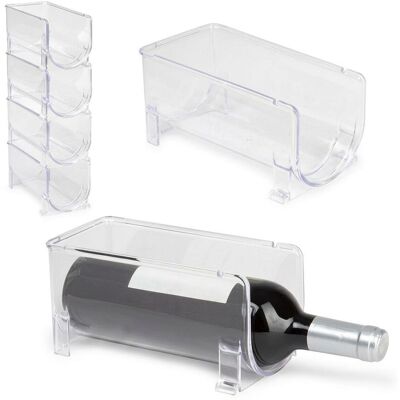 HEMAX Set 4 Portabottiglie / Organizer Frigo HEMAX Set 4 Portabottiglie / Organizer Frigo