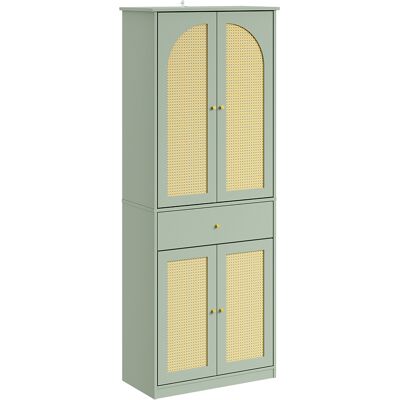 SOBUY Mobile Scarpiera Verde Con Cassetto Armadio Da Ingresso Con Ripiani Fissi Credenza In Mdf Per Corridoio 70×34×180 Cm Portata Massima 83 Kg Fsb107-gr SOBUY Mobile Scarpiera Verde Con Cassetto Armadio Da Ingresso Con Ripiani Fissi Credenza In Mdf Per Corridoio 70×34×180 Cm Portata Massima 83 Kg Fsb107-gr
