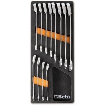 Set di Utensili Beta M45 - 12 chiavi combinate in custodia EVA Set di Utensili Beta M45 - 12 chiavi combinate in custodia EVA
