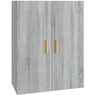 HELLOSHOP26 Armadio Pensile A Parete Portaoggetti 69,5 X 34 X 90 Cm In Legno Ingegnerizzato Grigio Sonoma 020048313 HELLOSHOP26 Armadio Pensile A Parete Portaoggetti 69,5 X 34 X 90 Cm In Legno Ingegnerizzato Grigio Sonoma 020048313