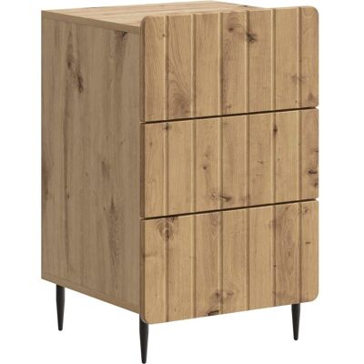 VIDAXL Armadio Da Notte Con Cassetto Rovere Artigianale 43x 41 X VIDAXL Armadio Da Notte Con Cassetto Rovere Artigianale 43x 41 X