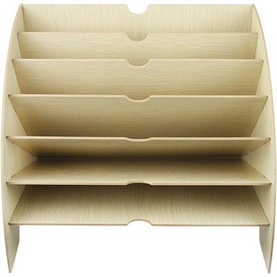 OEM Organizzatore Di Documenti, Classificatore In Legno, Vassoio Portadocumenti, Contenitore Per Ufficio Per Fogli A4, Riviste E Documenti (36,5 X 28 X 28 Cm) - Crezuo OEM Organizzatore Di Documenti, Classificatore In Legno, Vassoio Portadocumenti, Contenitore Per Ufficio Per Fogli A4, Riviste E Documenti (36,5 X 28 X 28 Cm) - Crezuo