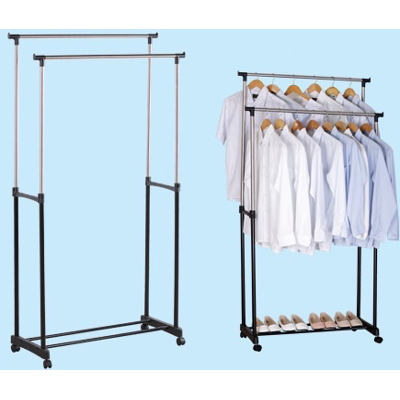 BRIXO Stand Appendiabiti Portabiti Mono Struttura In Acciaio 83.5x41.5x87/162 BRIXO Stand Appendiabiti Portabiti Mono Struttura In Acciaio 83.5x41.5x87/162