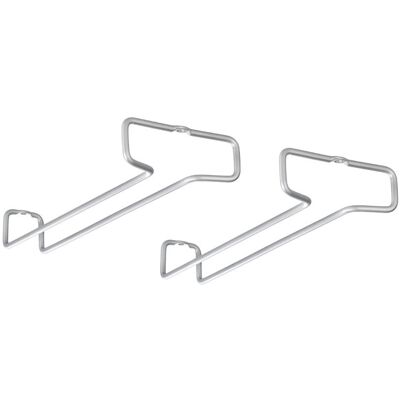 Metaltex Set 2 Binari Sottoripiano Porta 3/4 Calici (ciascu Metaltex Set 2 Binari Sottoripiano Porta 3/4 Calici (ciascu