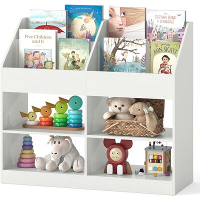 COSTWAY Libreria Montessoriana Bambini,portalibri Per Bambini,libreria Bambini Legno,scaffale Portagiochi Bambini,mobile Contenitore Libri Giocattoli,scaffale COSTWAY Libreria Montessoriana Bambini,portalibri Per Bambini,libreria Bambini Legno,scaffale Portagiochi Bambini,mobile Contenitore Libri Giocattoli,scaffale