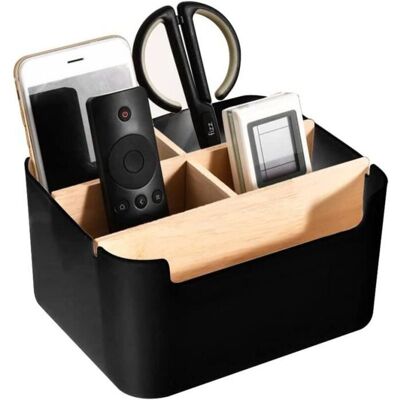 XISRENS Organizzatore Da Scrivania, Contenitore Multifunzionale Da Scrivania, Organizer Da Scrivania, Organizer Per Cancelleria, Scatola Portaoggetti In Legno XISRENS Organizzatore Da Scrivania, Contenitore Multifunzionale Da Scrivania, Organizer Da Scrivania, Organizer Per Cancelleria, Scatola Portaoggetti In Legno
