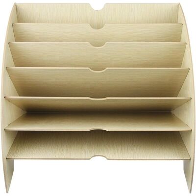 XISRENS Organizzatore Di Documenti In Legno, Raccoglitore Di Documenti, Contenitore Per Ufficio Per Fogli A4, Riviste E Documenti (36,5 X 28 X 28 Cm) XISRENS Organizzatore Di Documenti In Legno, Raccoglitore Di Documenti, Contenitore Per Ufficio Per Fogli A4, Riviste E Documenti (36,5 X 28 X 28 Cm)
