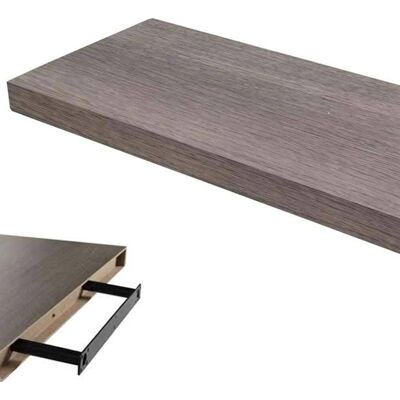 BAKAJI Mensola Parete Rettangolare Scaffale 40x25x4cm Libreria Legno Mdf Olmo BAKAJI Mensola Parete Rettangolare Scaffale 40x25x4cm Libreria Legno Mdf Olmo