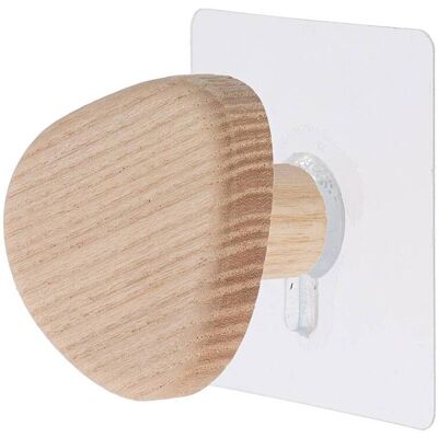 TENDANCE Piolo Medio In Legno A Forma Di Ciottolo - Naturale - TENDANCE Piolo Medio In Legno A Forma Di Ciottolo - Naturale -