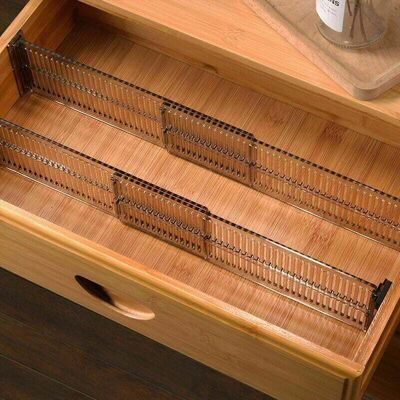 OEM Organizzatori Per Cassetti (set Da 4) In Plastica, Divisori Regolabili Per Cassetti Di Cucina, Bagno O Camera Da Letto, Nero Trasparente. Divisori Regolabili Per Cassetti, Set Da 4 Divisori Per Casset OEM Organizzatori Per Cassetti (set Da 4) In Plastica, Divisori Regolabili Per Cassetti Di Cucina, Bagno O Camera Da Letto, Nero Trasparente. Divisori Regolabili Per Cassetti, Set Da 4 Divisori Per Casset