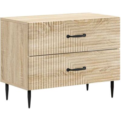 VIDAXL Armadio Da Notte Con Cassetto Rovere Sonoma 62 X 34,5 X VIDAXL Armadio Da Notte Con Cassetto Rovere Sonoma 62 X 34,5 X