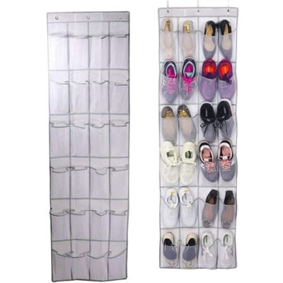OEM Organizzatore Per Scarpe Da Appendere, Scarpiera Da Porta, Organizer Salvaspazio Per Scarpe Per Porte, 24 Tasche, Cucina, Armadio, Camera Da Letto, Casa OEM Organizzatore Per Scarpe Da Appendere, Scarpiera Da Porta, Organizer Salvaspazio Per Scarpe Per Porte, 24 Tasche, Cucina, Armadio, Camera Da Letto, Casa