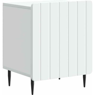 VIDAXL Armadio Da Notte Bianco 43 X 34,5 X 52 Cm Legno Ingegnerizzato VIDAXL Armadio Da Notte Bianco 43 X 34,5 X 52 Cm Legno Ingegnerizzato