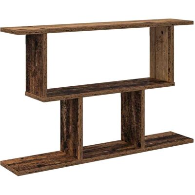 VIDAXL Scaffale Da Parete Legno Antico 80 X 15 X 50,5 Cm VIDAXL Scaffale Da Parete Legno Antico 80 X 15 X 50,5 Cm
