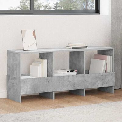 VIDAXL Scaffale Per Riviste Grigio Cemento 102 X 30 X 45 Cm VIDAXL Scaffale Per Riviste Grigio Cemento 102 X 30 X 45 Cm