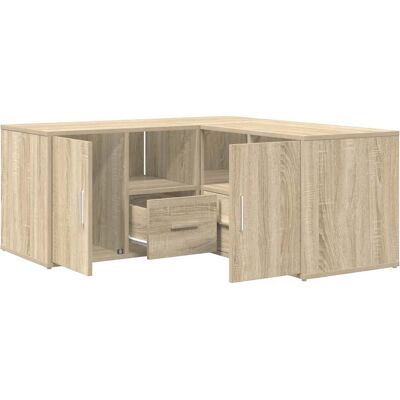 HELLOSHOP26 Armadio Ad Angolo In Legno Multistrato Pratico Portaoggetti 160 X 40 X 45 Cm In Legno Multistrato Rovere Sonoma 020055648 HELLOSHOP26 Armadio Ad Angolo In Legno Multistrato Pratico Portaoggetti 160 X 40 X 45 Cm In Legno Multistrato Rovere Sonoma 020055648