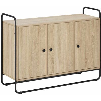 VIDAXL Credenza Rovere Sonoma 102 X 35 X 75 Cm Legno VIDAXL Credenza Rovere Sonoma 102 X 35 X 75 Cm Legno