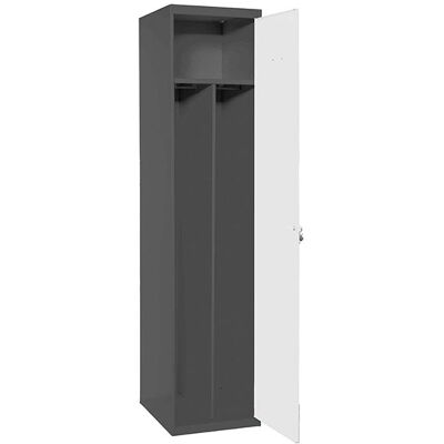 SimonRack 8425437106002 Armadietto Anthracite/Bianco - Armadietto SimonRack 8425437106002 Armadietto Anthracite/Bianco - Armadietto
