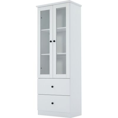 SANS MARQUE Zqoyn Vetrina Led Moderna, Bianco Opaco, Altezza 165 Cm, Con Porta Usb, Telecomando A 16 Colori, Vetrina In Vetro Con 2 Cassetti, Vetrina Verticale Con Ripiani Regolabili, Vetrina SANS MARQUE Zqoyn Vetrina Led Moderna, Bianco Opaco, Altezza 165 Cm, Con Porta Usb, Telecomando A 16 Colori, Vetrina In Vetro Con 2 Cassetti, Vetrina Verticale Con Ripiani Regolabili, Vetrina