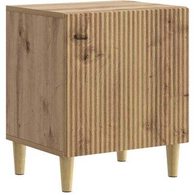 VIDAXL Armadio Da Notte Rovere Artigianale 43 X 34,5 X 50 Cm VIDAXL Armadio Da Notte Rovere Artigianale 43 X 34,5 X 50 Cm