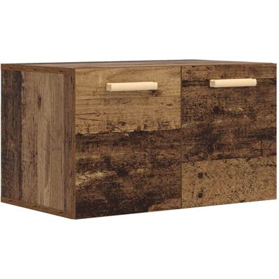 VIDAXL Armadietto A Muro Legno Antico 60 X 36,5 X 35 Cm VIDAXL Armadietto A Muro Legno Antico 60 X 36,5 X 35 Cm