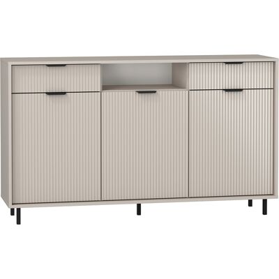 PETITS-MEUBLES Buffet 3 Ante 2 Cassetti Soly Cachemire 89,7cm PETITS-MEUBLES Buffet 3 Ante 2 Cassetti Soly Cachemire 89,7cm