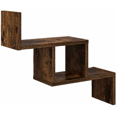 VIDAXL Scaffale Da Parete Rovere Fumo 48 X 15 X 42 Cm VIDAXL Scaffale Da Parete Rovere Fumo 48 X 15 X 42 Cm