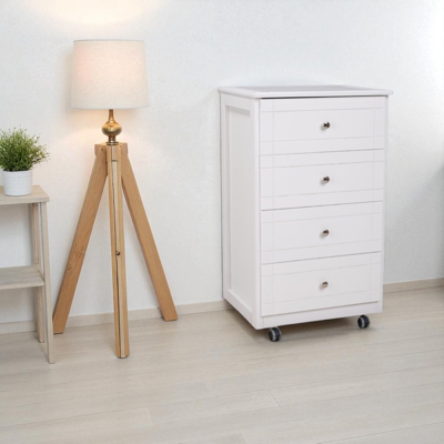 LIBEROSHOPPING Giada Carrello Portaoggetti in Legno con Piastrelle in Ceramica Bianca LIBEROSHOPPING Giada Carrello Portaoggetti in Legno con Piastrelle in Ceramica Bianca
