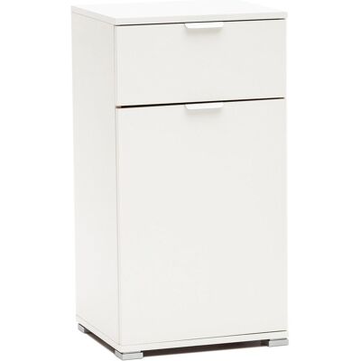 MERCATONE GERMANVOX Memi Me311bia Comodino, Legno, Bianco, 38x45x85 Cm MERCATONE GERMANVOX Memi Me311bia Comodino, Legno, Bianco, 38x45x85 Cm