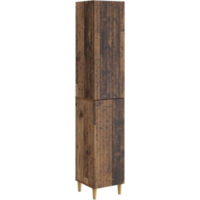 VIDAXL Set Di Armadi 2 Pz Legno Antico Legno Ingegnerizzato VIDAXL Set Di Armadi 2 Pz Legno Antico Legno Ingegnerizzato