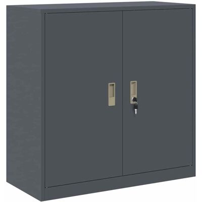 VIDAXL Armadio Antracite 90 X 40 X 90 Cm Acciaio VIDAXL Armadio Antracite 90 X 40 X 90 Cm Acciaio