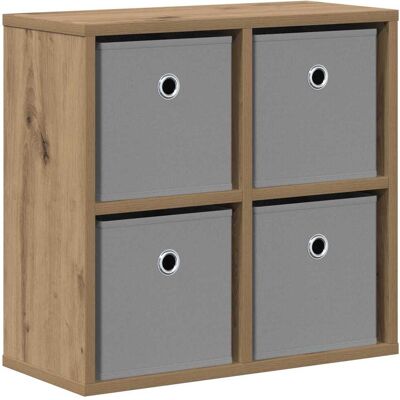 VIDAXL Credenza Rovere Artigianale 49,5 X 22 X 47 Cm VIDAXL Credenza Rovere Artigianale 49,5 X 22 X 47 Cm