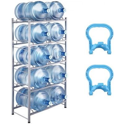 OEM Portabottiglie A 5 Livelli, Portabottiglie In Ferro Da 18, 9 L OEM Portabottiglie A 5 Livelli, Portabottiglie In Ferro Da 18, 9 L