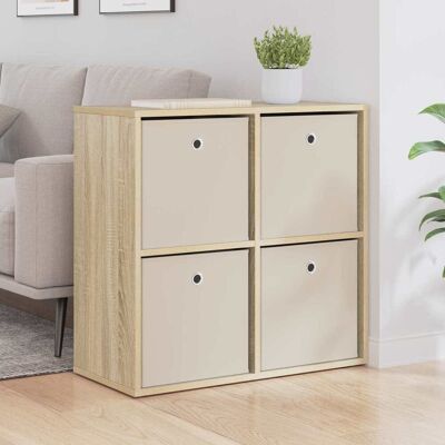 VIDAXL Credenza Con Cassetto Rovere Sonoma 68,5 X 32 X 67 Cm VIDAXL Credenza Con Cassetto Rovere Sonoma 68,5 X 32 X 67 Cm