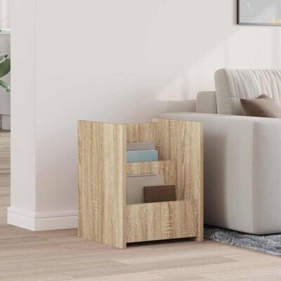 VIDAXL Scaffale Per Riviste Rovere Sonoma 35 X 35 X 45 Cm VIDAXL Scaffale Per Riviste Rovere Sonoma 35 X 35 X 45 Cm