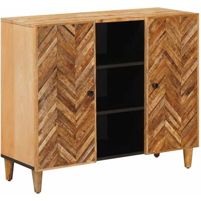 VIDAXL Armadi Di Stoccaggio Con Porta Marrone 90 X 33,5 X 75 Cm VIDAXL Armadi Di Stoccaggio Con Porta Marrone 90 X 33,5 X 75 Cm