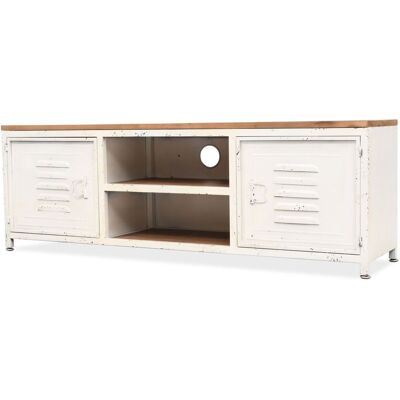VIDAXL - Mobile Tv Buffet Tv Mobile Tv Dal Design Pratico 120 Cm Bianco 2502292 VIDAXL - Mobile Tv Buffet Tv Mobile Tv Dal Design Pratico 120 Cm Bianco 2502292