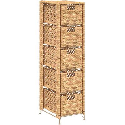MAISON EXCLUSIVE - Armadietto Portaoggetti 5 Cesti 25,5x37x100 Cm Giacinto D'Acqua MAISON EXCLUSIVE - Armadietto Portaoggetti 5 Cesti 25,5x37x100 Cm Giacinto D'Acqua