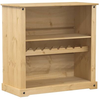 MAISON EXCLUSIVE - Cantinetta Per Vini Corona 107,5x51x105,5cm Legno Massello Pino MAISON EXCLUSIVE - Cantinetta Per Vini Corona 107,5x51x105,5cm Legno Massello Pino