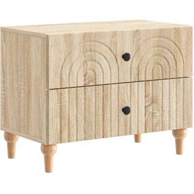 VIDAXL Armadio Da Notte Con Cassetto Rovere Sonoma 62 X 34,5 X 48 VIDAXL Armadio Da Notte Con Cassetto Rovere Sonoma 62 X 34,5 X 48